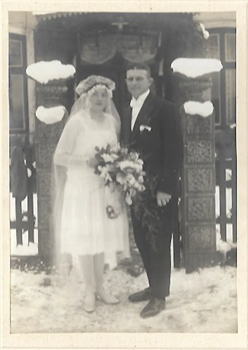 Alma and Heinrich Zwar