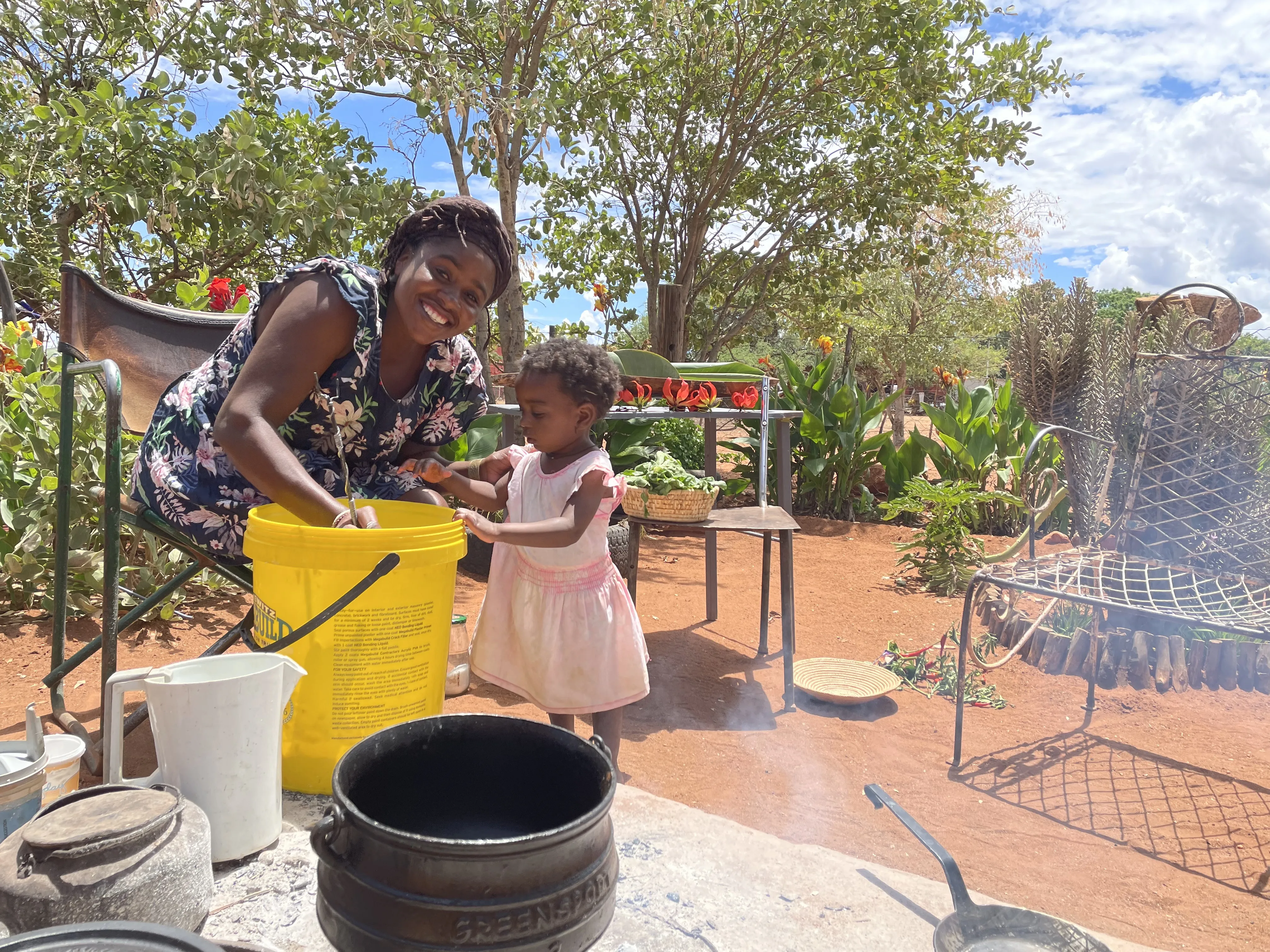 Traditional Namibian cooking