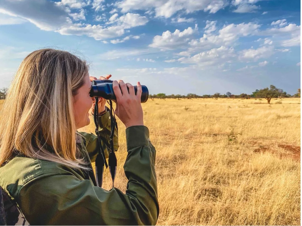 Stalking in the Kalahari